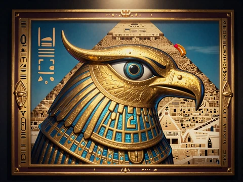 Eye of Horus &auml;gyptischer Slot mit Falkengott Wild Symbol