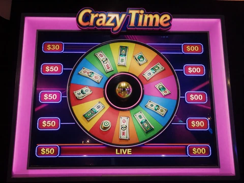 Crazy Time Live Casino Game Show Evolution Realz